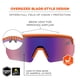 thumbnail image 3 of Gafas de sol de seguridad Ergodyne Skullerz AEGIR, antiarañazos y antivaho, 3 of 9