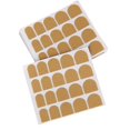 thumbnail image 3 of 10 Uds pegatinas de pestañas adhesivas de doble cara para cinta adhesiva de marrón Colcomx Adhesivos adhesivos de doble cara, 3 of 8