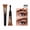 B, variant on Eye Brow Tint,Eyebrow Setting Gel,Brow Gel,Waterproof tear off eyebrow dye mascara long lasting non fading 5 shades with brush head smooth natural brow tint easy peel off eye makeup(MulticolorC)