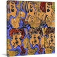 thumbnail image 2 of Russian Dolls Pattern III Painting Print on Wrapped Canvas, 2 of 7