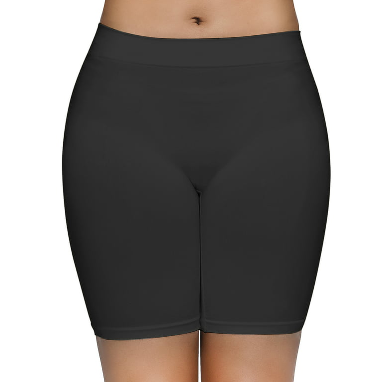 Simiya Molasus Women'S Cotton Underwear High Waisted Full Coverage Ladies  Panties (Regular Plus Size) Black S 