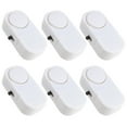 thumbnail image 1 of OUSITAID Pack of 6 Security Window Door Alarm DIY Home Protection Burglar Alert Sensor !!, 1 of 4