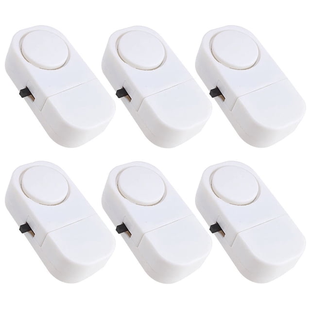 OUSITAID Pack of 6 Security Window Door Alarm DIY Home Protection Burglar Alert Sensor !!