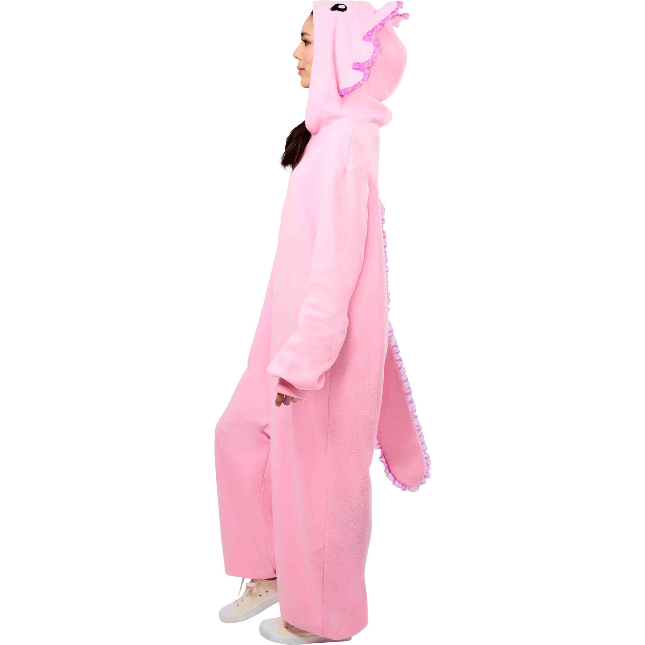 Axolotl Halloween Costume for Adults, Adult Size S (28-34), by Way to Celebrate