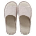 thumbnail image 2 of Men Womens Cozy Indoor Cotton Floral Home Slippers Non-Slip Casual Sandals, 2 of 5