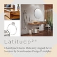 thumbnail image 2 of Gatco 4292 Anneau à Serviette Latitude II, Nickel Satiné, 2 of 6