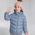 thumbnail image 2 of YunPes Kids Winter Coat Girls Light Quilted Puffer Jacket Boys Packable Hooded Outerwear for School and Outdoor Activities, 2 of 8