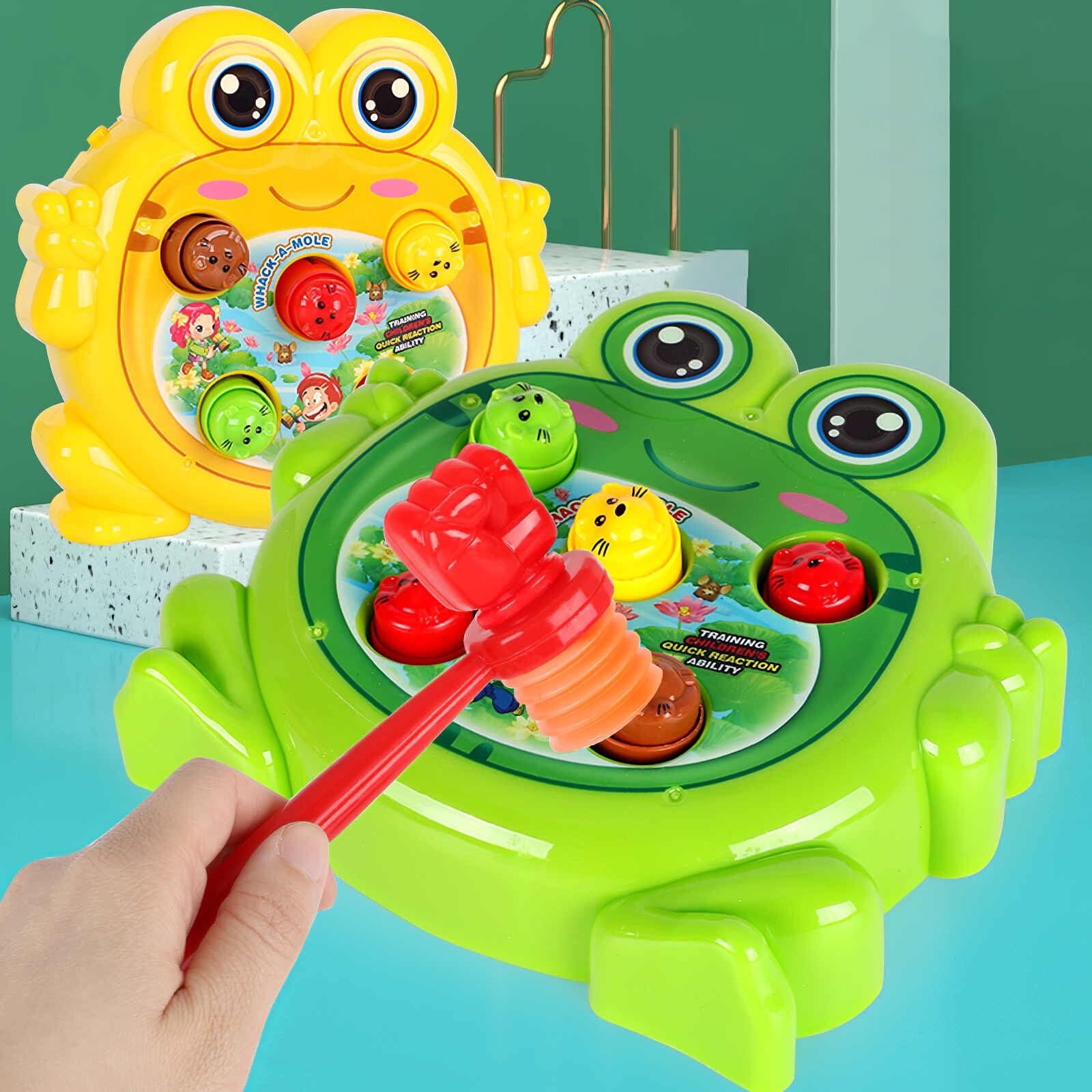 HEMOTON Lot De 10 Jouets Marteaux Avec Ventouse Pour Enfants