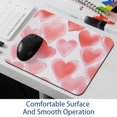 thumbnail image 6 of Valentine's Day Printed Gaming Mousepad Desk Mat, Non-Slip Rubber Bottom Mouse Mat 8.3x9.8 Inch - Suitable for Office and Gaming, 6 of 6