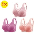 thumbnail image 2 of Breathable Cool Liftup Air Bra, 3 Pack Full Coverage Sports Bras Comfort Push-Up Padded Smoothing Wirefree Bra for Women, 2 of 9
