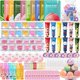 thumbnail image 1 of Kit de fiesta de spa Beauty Bar de 132 piezas con mascarillas faciales y labiales, 1 of 7