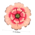 thumbnail image 2 of Girasol pared colgante hierro floral pared decoración metal girasol pared decoración metal suculenta pared decoración al aire libre metal flores al aire libre, 2 of 5