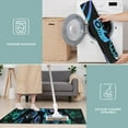thumbnail image 6 of Blue Green Butterfly Pattern Kitchen Rugs Sets Of 3,Kitchen Runner Rugs Non Skid Washable,Decorative Kitchen Floor Mats for Kitchen,Sink,Laundry,17"x30"+ 17"x47" + 17"x59", 6 of 6