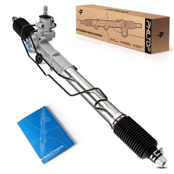 PHILTOP 26-1697 Rack and Pinion Steering Assembly For Tacoma 1995-1996, 44250-35041 Power Steering Rack and Pinion Assembly