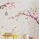 thumbnail image 5 of Decoración del hogar, Decoración de habitaciones, Decoración de paredes Pegatinas de pared de un metro Pegatinas de pared de flores Pegatinas de baño Fondo de pared Pegatinas de pared decorativas para, 5 of 8