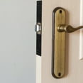 thumbnail image 3 of 1 Set Door Strike Plate Extender Metal Door Plate Rectangular Shape Home Security For Residential Use, 3 of 9