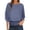 Navy, variant on Women's Elegant Chiffon Blouse, Boat Neck Batwing Sleeve Poncho Top with Elastic Hem Cinch, Flowy and Formal Casual Tops for Daily Wear or Special Occasions Pink S