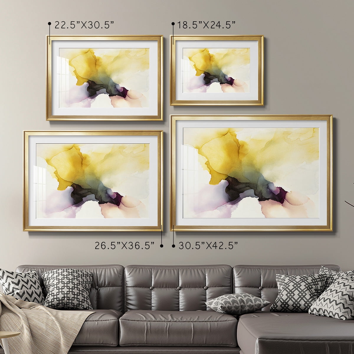 Never Have I Laid Eyes on Equal Beauty in Man or Woman Premium Framed Print - Ready to Hang