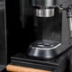 thumbnail image 2 of Cateissary Caja de golpe de barista negra, fuerte capacidad de carga para barra, caja de golpe de residuos de terreno profesional Juegos de servir café y té, 2 of 6