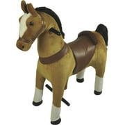 Giddy Up & Go Small Pony- Light Brown