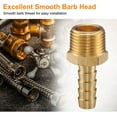 thumbnail image 4 of 1pcs Brass Barbed Fitting 3/8" to 5/16" Hose ID Hose Fitting, 4 of 7