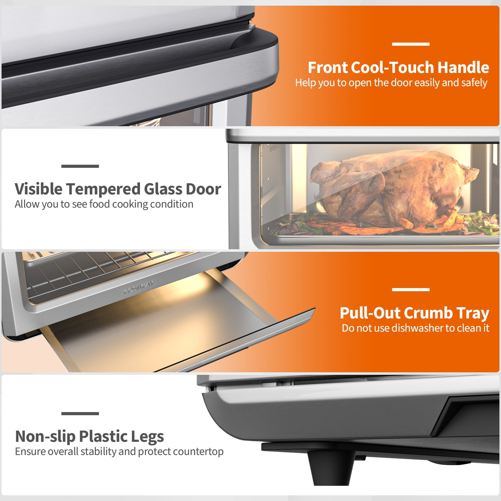 Costway Convection Toaster Oven & Reviews