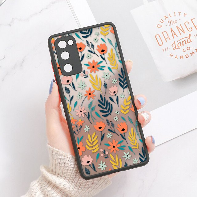 Funda A52S 5G para Samsung A53, Funda S23 Ultra S22 Ultra S20 FE S21, Funda Galaxy A52 A12 A51 A32 A71 A13 A73 A33 A50, Funda con flores Tan Jianjun unisex
