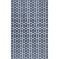 thumbnail image 2 of Nourison Reversible Indoor Outdoor Geometric Navy 5' x 7'Area Rug (5x7), 2 of 10