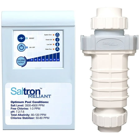 Solaxx CLG225A Saltron Reliant Salt Chlorine Generator for 25000 Gallon