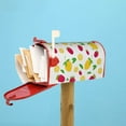 thumbnail image 4 of Lsque Strawberry and Lemon Mailbox Cover Standard Size ,Magnetic Mailbox Covers Post Wraps Letter Box Cover -21x18 in, 4 of 9