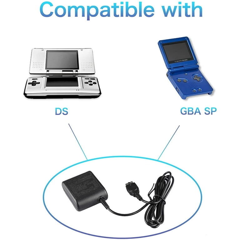Charger for Gameboy Advance SP , AC Power Adapter Charging Cable