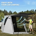 thumbnail image 3 of KAMPKEEPER SUV Car Tent, Tailgate Shade Awning Tent for Camping, Vehicle Camping Tents Outdoor Travel (Gray), 3 of 8