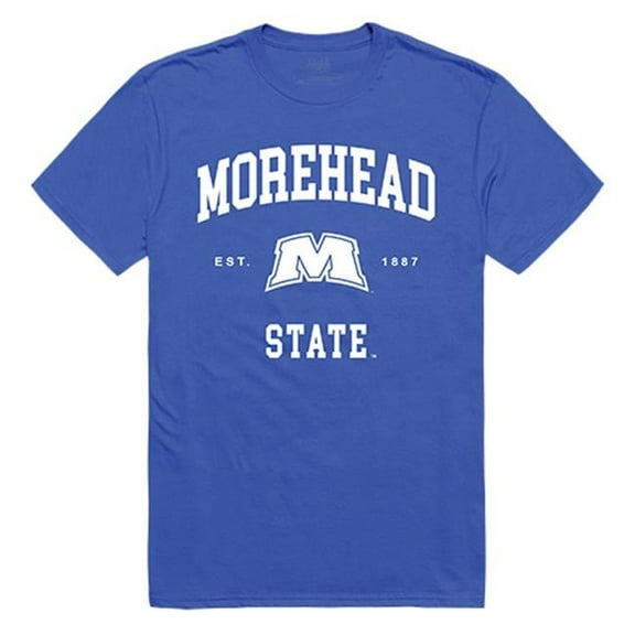 Mississippi State University Seal Tee Shirt for Men - Royal - Small