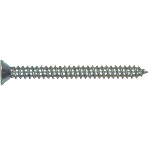 Hillman 80220 12 x 0.75 in. Zinc Plated Steel Sheet Metal Screws