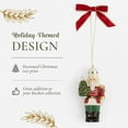 thumbnail image 3 of Spode Christmas Tree Tartan Nutcracker Ornament - Christmas Tree Decorations with Tartan Plaid, Festive Holiday Ornaments for Christmas Trees, Mantels, Home Displays - Collectible Holiday Decor, 3 of 7