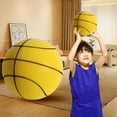 thumbnail image 5 of Baloncesto silencioso para interiores para niños, pelota silenciosa que rebota, juguete deportivo ligero para niños, 5 of 5