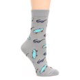thumbnail image 4 of MIRMARU Women's 4 Pairs Animal Cute Funny Novelty Casual Cotton Crew Socks. (W-L-025), 4 of 5
