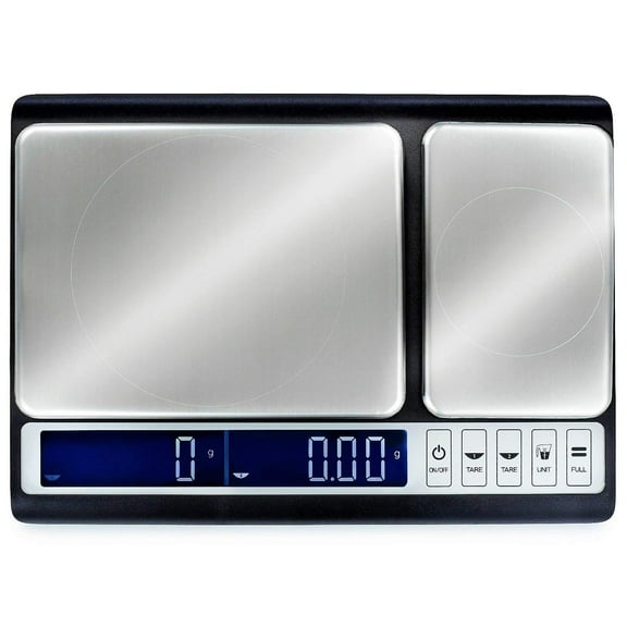 smart weigh 10kg x 0.01g premium dual platform digital kitchen food scale