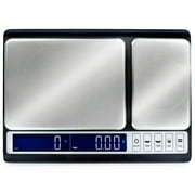 smart weigh 10kg x 0.01g premium dual platform digital kitchen food scale