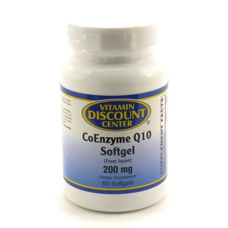 Discount Heart - Coenzyme Q10 200 mg Softgel By Vitamin Discount Center - 60 Softgels
