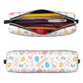 thumbnail image 2 of Fotbe Happy Easter Pattern Leather Pencil Case, Pencil Pouch with Durable Zipper, Compact and Stylish Organizer for Stationery, Art Supplies, Travel Essentials, 2 of 7