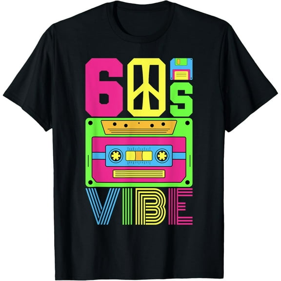60s Vibe 1960s Themed Party Sixties Theme Costume 60s Outfit T-Shirt