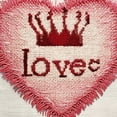 thumbnail image 6 of WYYP Heart Crown Round Tablecloth for Outdoor Picnic Camping and Indoor Kitchen Dining Party White, 6 of 8