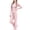Pink, variant on Itsame Girls Yoga Set 2-Piece, Zipper Stand Collar Jacket & Stretchy Pants Athletic Running Outfit Pink Size 14