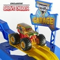 thumbnail image 2 of Monster Jam Garage and Storage with Exclusive Grave Digger Monster Truck, Lights & Sounds, Kids Motor Vehicle Playset for Boys and Girls Ages 3 and up, 2 of 7