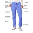 thumbnail image 3 of Adar Addition Scrubs For Women - Skinny Leg Cargo Drawstring Scrub Pants, 3 of 7