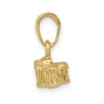 thumbnail image 2 of 14k Yellow Gold 3-D White House Pendant, 2 of 4