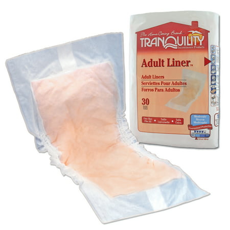Tranquility Adult Liner 2078 One Size Fits Most Case of 120,