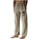 thumbnail image 2 of Pantalones largos para hombre, moda, estampados, casuales, cintura elástica con bolsillo, pantalones deportivos, pantalones de poliéster para hombre., 2 of 4