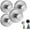 Silver, variant on Luxe Hold No Drill Hooks,2024 New Suction Cup Hooks for Shower,Removable Wall Hooks,Shower Hooks for Inside Shower,Hooks for Walls no Damage,Mounting on Wall, Door, Glass(2PCS, Polished Chrome)